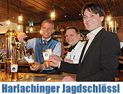 Harlachinger Jagdschlössl Wirtshaus & Speisemeisterei mit Biergarten eröffnete am 7.7.2011 (©Foto: Ingrid Grossmann)